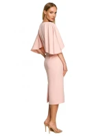 Dámské šaty model 22020898 pudr růžová - Moe
