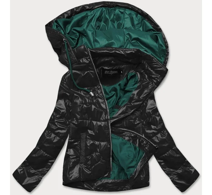 dámská bunda s barevnou kapucí model 16148906 - BH FOREVER