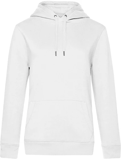 B&C QUEEN Hooded_° Dámská mikina s kapucí 01.W02Q white B&C QUEEN Hooded_° Dámská mikina s kapucí 01.W02Q white