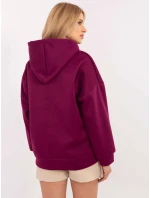 Mikina DHJ BL A8695 1.16 fialová Mikina DHJ BL A8695 1.16 fialová