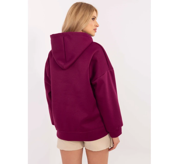 Mikina DHJ BL A8695 1.16 fialová Mikina DHJ BL A8695 1.16 fialová