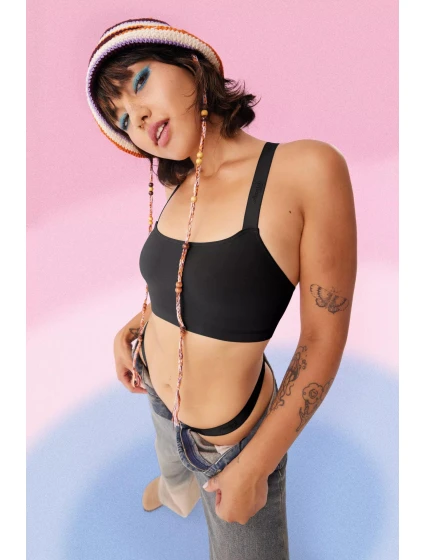 sloggi GO Casual Tiny tanga - BLACK - SLOGGI BLACK - SLOGGI