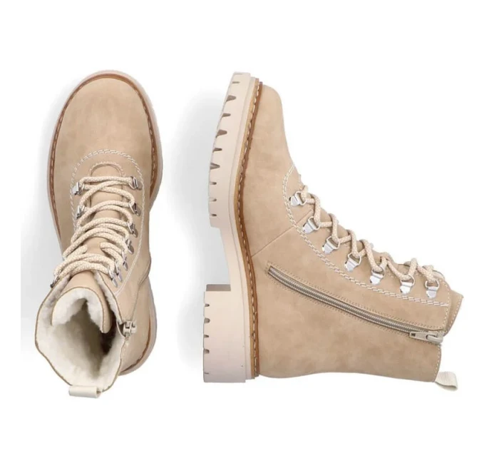 W béžové zateplené model 20493057 - Rieker