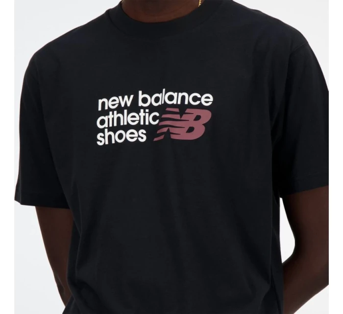 New Balance S/S Značka T-Sh M MT41524BK Tričko