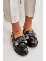 Dámské Mokasíny S Mašlí Černé model 21668160 - S.Barski