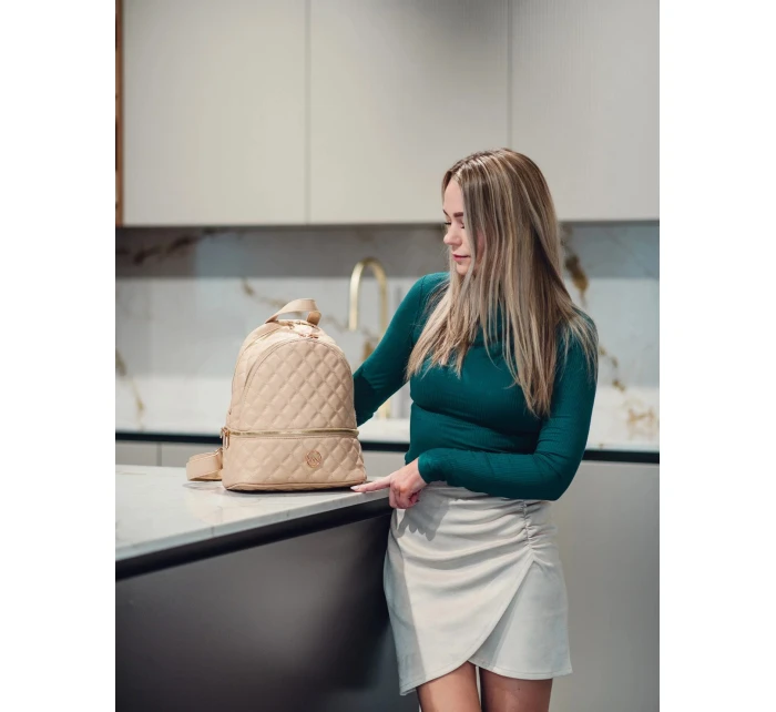 Dámský batoh Vuch Theo Beige Dámský batoh Vuch Theo Beige