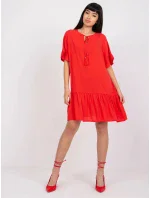 Dámské šaty model 20930163 červené - Sublevel