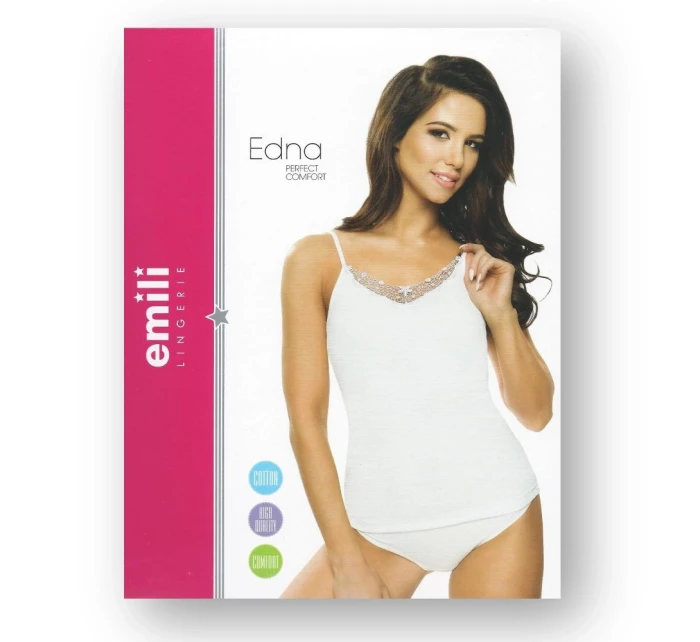 Dámské tílko Edna black plus - EMILI