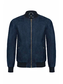 B&C /men Pánská denim bunda deep blue denim model 22487042