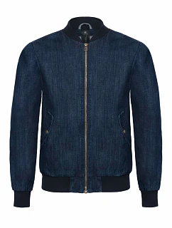 B&C /men Pánská denim bunda deep blue denim model 22487042