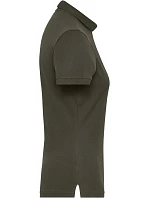 JN Dámské pracovní elastické bio polo Solid 02. olive model 22531861 - Daiber