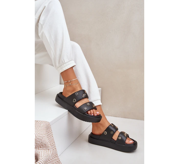 Dámské Pěnové Pantofle S Černé model 21683404 - Boto