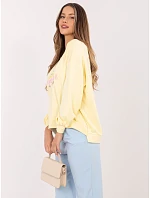 RV BL mikina A1218.11P světle žlutá