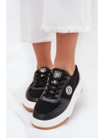 Dámské tenisky na platformě Big Star HI-POLY SYSTEM – černé Dámské tenisky na platformě Big Star HI-POLY SYSTEM – černé