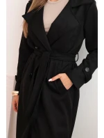 Dámský kabát Černá model 21399711 - Kesi Dámský kabát Černá model 21399711 - Kesi