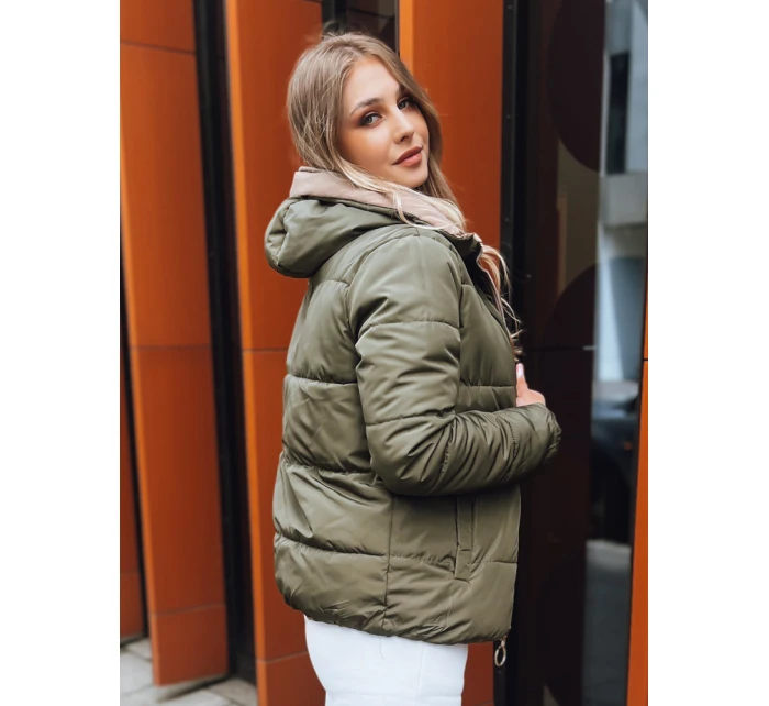 Dámská oboustranná péřová bunda VICTORIA SNUG zlatá FashionStreet TY3697 Dámská oboustranná péřová bunda VICTORIA SNUG zlatá FashionStreet TY3697