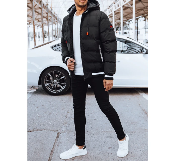 Pánská zimní bunda bomber černá FashionStreet TX4505