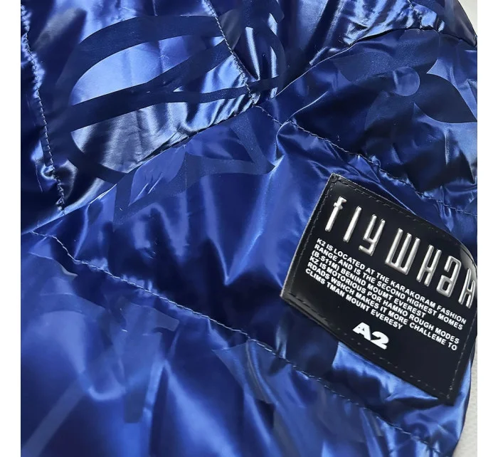 Tmavě modrá krátká zimní bunda model 21248596 - CANADA Mountain