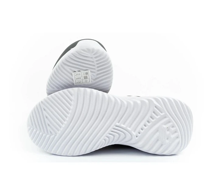 Dětská sportovní obuv Skechers Bounder na suchý zip, lehká, módní, šedá