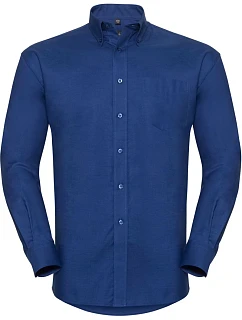 Košile Oxford s dlouhým rukávem 11. bright royal model 22475299 - Russell Athletic