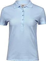 Tee Jays TJ 145 Dámské luxusní těžké strečové piqué polo 18.0145 light blue