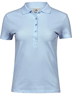 Tee Jays TJ 145 Dámské luxusní těžké strečové piqué polo 18.0145 light blue