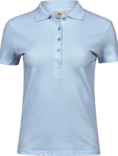 Tee Jays TJ 145 Dámské luxusní těžké strečové piqué polo 18.0145 light blue