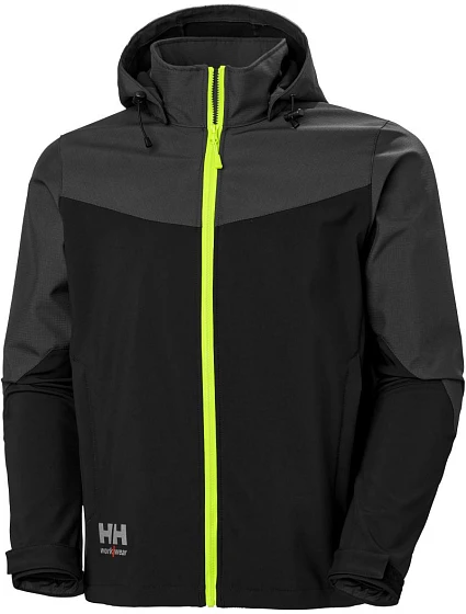 Helly Hansen Oxford 74290 3-vrstvá softshellová bunda s kapucí "Oxford" 59.4290 black/ebony Helly Hansen Oxford 74290 3-vrstvá softshellová bunda s kapucí "Oxford" 59.4290 black/ebony