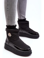 Dámské sněhule na platformě černé model 21636243 - Boto