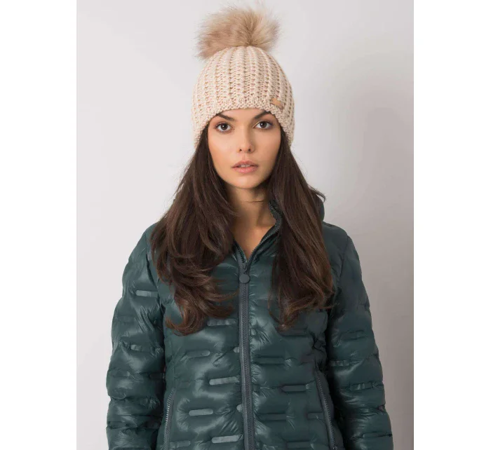 Dámská čepice 17 béžová