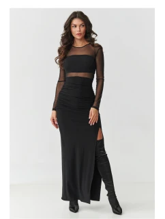 Dámské šaty M911 černé - Makadamia