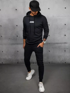 FashionStreet černá pánská tepláková souprava AX0685