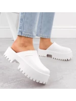 Dřeváky na pevné podrážce Big Star W NN274015 INT2083B