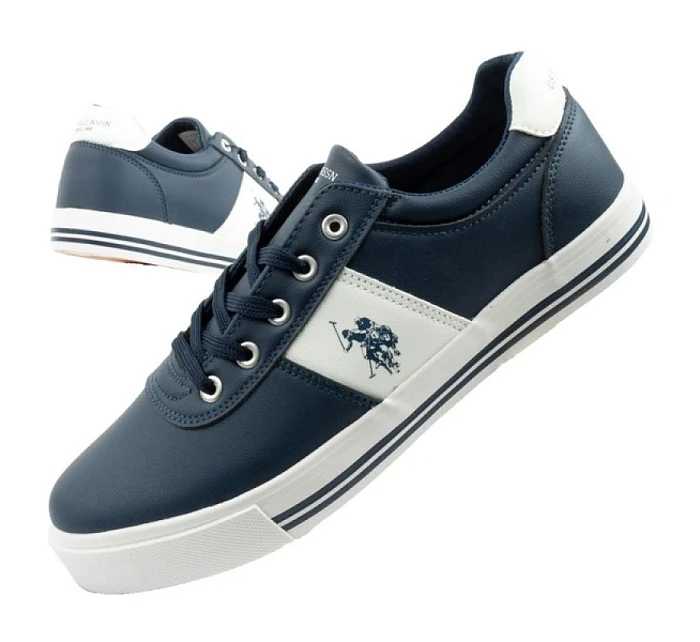 U.S. Polo model 22115781 boty tenisky pánské módní tmavě modré pohodlné