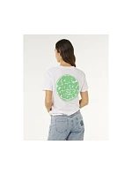 Dámské tričko RIP CURL Icons Of Surf Relaxed Tee, bílé Dámské tričko RIP CURL Icons Of Surf Relaxed Tee, bílé