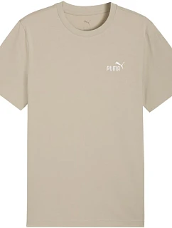 Pánské tričko ESS Small No.1 Logo béžové 61 model 22273049 - Puma
