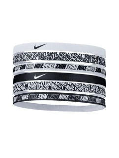 Pásky do vlasů s potiskem Nike 6-pack W N0002545-176