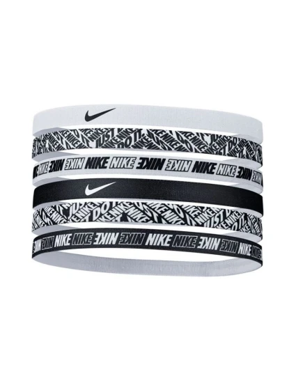 Pásky do vlasů s potiskem Nike 6-pack W N0002545-176 Pásky do vlasů s potiskem Nike 6-pack W N0002545-176