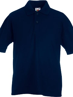 Fruit of the Loom Kids 65/35 Polo Dětské piqué polo 16.3417 deep navy