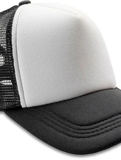 Result Headwear RC 089X 5 panelová síťovaná kšiltovka "Detroit" 28.089X black/white