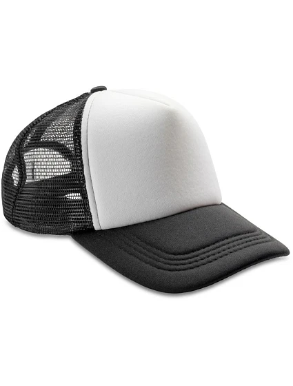 Result Headwear RC 089X 5 panelová síťovaná kšiltovka "Detroit" 28.089X black/white Result Headwear RC 089X 5 panelová síťovaná kšiltovka "Detroit" 28.089X black/white