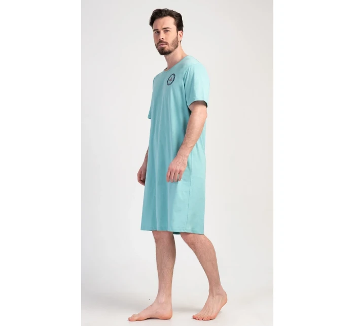 Pánská noční košile s krátkým rukávem Sea