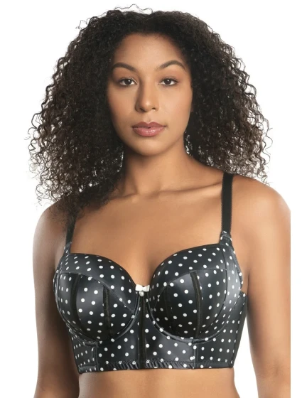 Dámská podprsenka model 17520113 Charlotte 32 E Černá - Parfait