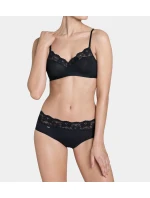 Dámské kalhotky sloggi Romance Tai - černé - SLOGGI Dámské kalhotky sloggi Romance Tai - černé - SLOGGI