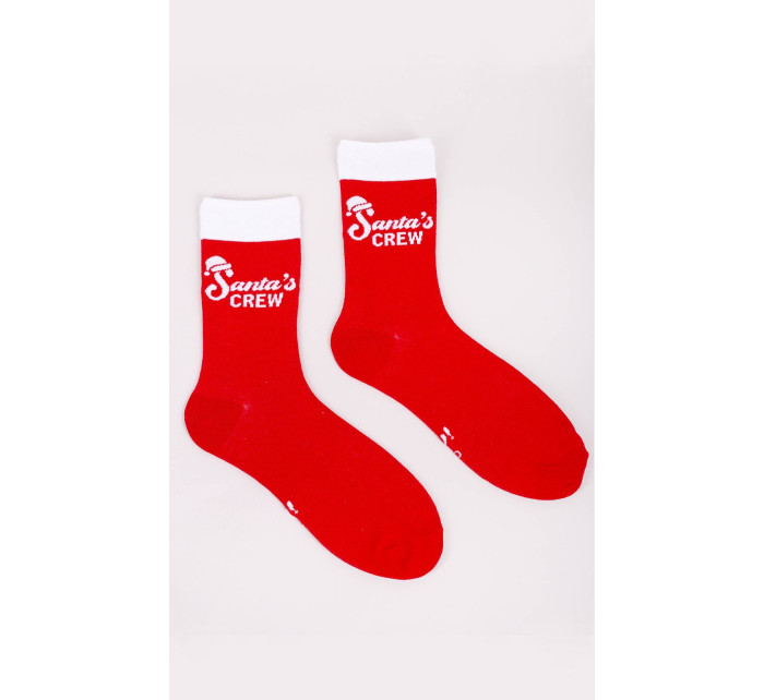 Pánské ponožky YO! SKA-X042F Merry Christmas krabička A'2 39-42