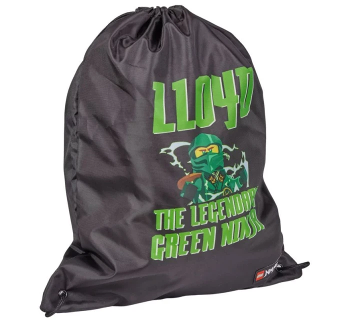 Taška na šňůrku LEGO Ninjago 20286-2508 černá Jedna velikost