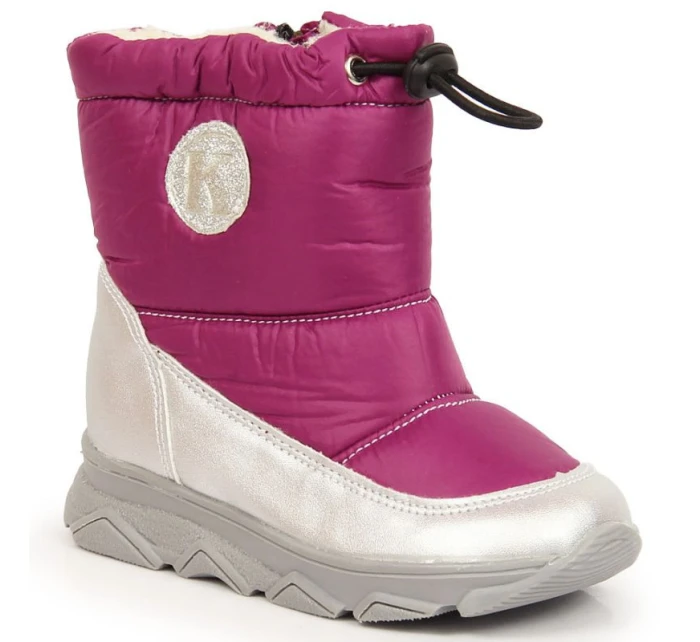 Jr zateplené sněhule fuchsiová model 17651407 - Kornecki
