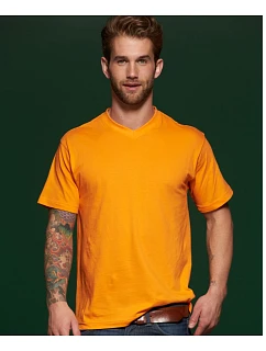 Daiber JN 03 Tričko s výstřihem do V 02.0003 orange