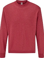 Fruit of the Loom Classic Set-In Sweat Mikina 16.2202 vintage heather red