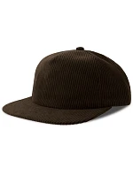 5 panelová manšestrová kšiltovka brown model 22456319 - Atlantis Headwear